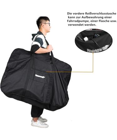 Suntelf 26-Inch Foldable Bicycle Bag | Travel Case for Folding Bikes | Ideal for Air Travel & Transport - Buy Online on SooperMarket.com