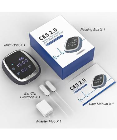 LaseLocks Vagus Nerve Stimulation Device with Ear Clips Alpha Wave Sleep Aid Device for Adult - Buy Online on SooperMarket.com