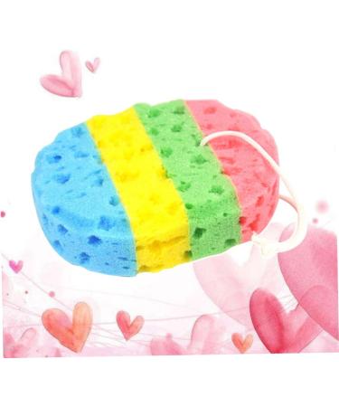 Angoily 6 Pcs Natural Sea Sponge Bath Scrubber - Loofah Shower Sponge & Body Bathing Tools - Buy Online on SooperMarket.com