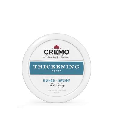 Cremo Premium Barber Grade Hair Styling Paste Thickening 4 oz (113 g)