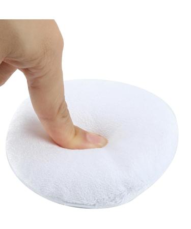 6-Pack Large 4.13" Powder Puffs - Soft Washable Velour Loose Powder Applicators for Body - Perfect for All Skin Types - Buy Online on SooperMarket.com