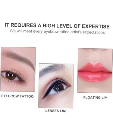 Angoily Microblading Manual Alloy Supply Eyebrow Pen Aluminium Make Embroidered 14.2x0.9cm Red - Buy Online on SooperMarket.com
