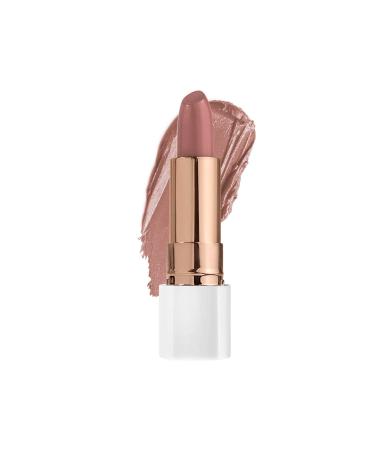 FLOWER BEAUTY Petal Pout Lipstick - Cruelty Free - Nourishing & Highly Pigmented Lip Color with Antioxidants (Spiced Petal - Cream) (Pack of 1) 1 Count (Pack of 1)