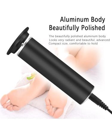 Electric Foot Callus Remover (Speed Adjustable) with 60pcs Replacement Pads Professional Pedicure Foot File Sander Tool for Women Men Dead Dry Hard Skin Removal (Black) - Buy Online on SooperMarket.com