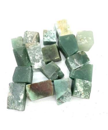 200g Natural Green Rine Crystal Raw Rock Gemstone Gravel Stone for Home Decoration Great Choice for Home Decoration kaixun