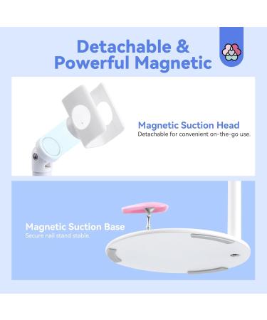 SAVILAND 12W LED UV Nail Lamp Kit - Portable Mini Nail Dryer with Magnetic Stand LCD Screen & 2-Timer Modes for DIY Manicure - USB Rechargeable & Wireless for Gel Nails - Buy Online on SooperMarket.com