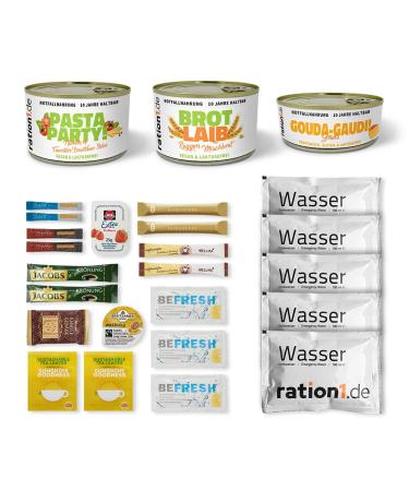 Ration1 Long-Term EPA Pasta in Tomato-Basil Sauce | Vegan & Lactose-Free | Premium Daily Ration for International Shipping - Buy Online on SooperMarket.com