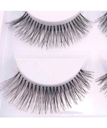 Bluelans 5 Pairs Long False Eyelashes - Black Eyelash Extensions for Stunning Makeup Look | International Shipping Available - Buy Online on SooperMarket.com
