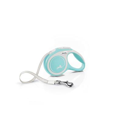 flexi retractable leash New Comfort - light blue - XS - 3 m 3 m (1 pack) blue 3 m (1 pack)