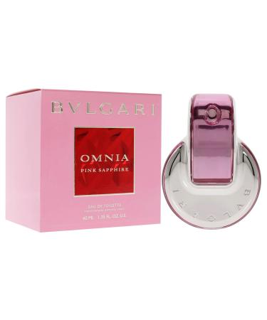 Bvlgari Women's Eau De Toilette Perfume Omnia Pink Sapphire 1.35 Ounce Multi 1.35 Ounce (Pack of 1) - Buy Online on SooperMarket.com