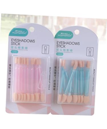 PLAFOPE 24pcs Women Eyeshadow Brush Foam Eyeshadow Makeup Sponge Sponge - Buy Online on SooperMarket.com