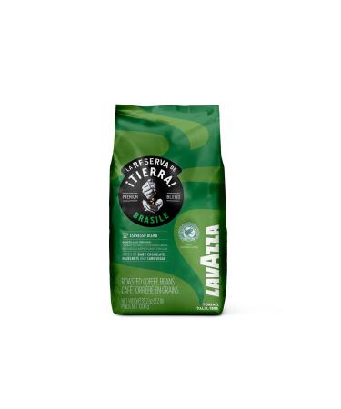 Lavazza Tierra Brasile Authentic Italian Recipe Arabica Coffee 1.00 kg CD-Lavazza Tierra Brasile - Authentic Brasile Authentic Italian Recipe 1 kg (Pack of 1)