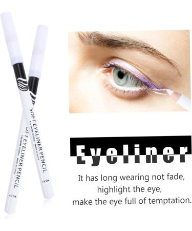 OSALADI 12pcs Eyeliner Pencil White Outfits Mechanical Pencils Makeup Eyeliner Applicator Ultra Thin Suite - Buy Online on SooperMarket.com