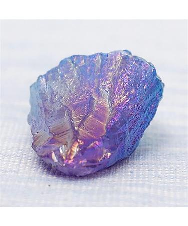 Stone Natural Crystal Raw Stone Electroplate Quartz Specimens Rough Collectibles Raw Gemstone Home Decoration Stone Ornaments Full of Texture - Buy Online on SooperMarket.com
