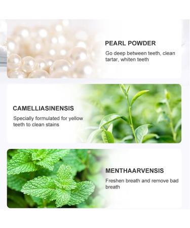 1/2Pcs CrystalClean Smile Powder MediLisk Mint Tooth Powder The New Teeth Whitening Solution Get White Teeth in 7 Days (1PCS) - Buy Online on SooperMarket.com