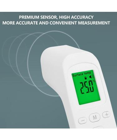 Buy Forehead Digital Thermometer for Adults & Babies | Non-Infrared Accurate Readings High-Temperature Alarm & Memory Recall - Buy Online on SooperMarket.com