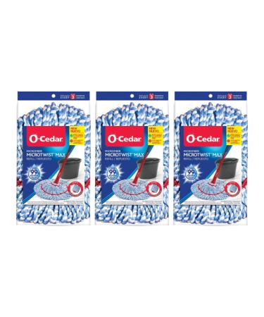 O-Cedar MicroTwist Microfiber Twist Mop Refill (Pack of 3)