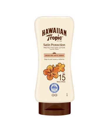 Hawaiian Tropic 180 ml SPF 15 Satin Protection Sun Lotion by Hawaiian Tropic