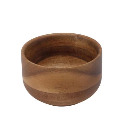 TREETDOBV Wooden Burr Free Men Shaving Soap & Cream Bowl with Wide Mouth and Large Capacity Easier to Lather and Clean 10 Inch by 6 Inch Suitable for Families Barber Shops Salons