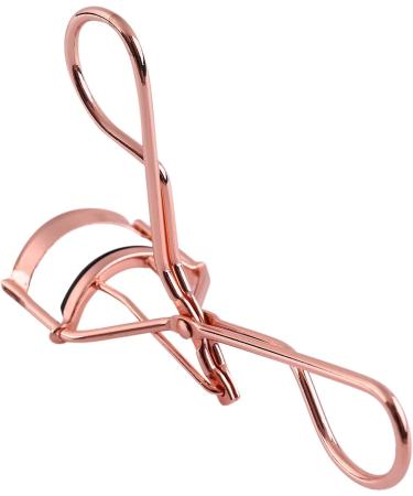 Prakti 1pc Rose Gold Makeup Eyelash Curler Curling Stainless Steel Grip Eyelash Clip Eyelash Cosmetic Makeup Tools Accessories - Buy Online on SooperMarket.com