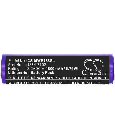 Replacement Battery for Moser 1884 Wahl 1884 Li+Pro & Ermila - 1800mAh/3.2V - International Shipping - Buy Online on SooperMarket.com