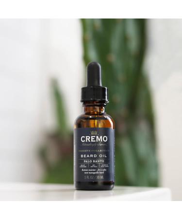 Cremo Reserve Collection Palo Santo Beard Oil - 30ml | Argan & Jojoba Oils - Buy Online on SooperMarket.com