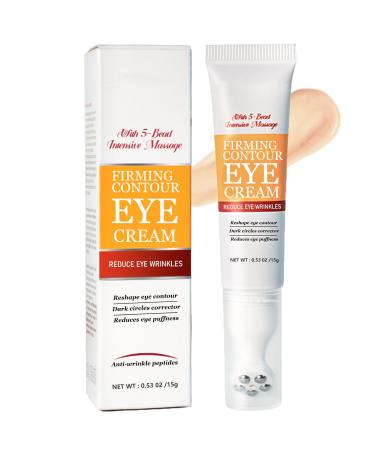 Trendyfave Firming Eye Cream Under Eye Cream For Dark Circles And Puffy Eyes Anti Wrinkle Eye Cream Vitamin C Eye Bag Cream For Women/Men Brightening Eye Cream Anti Aging Eye Care Products