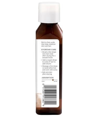Aura Cacia Nourishing Shea Nut Oil - Multi-Purpose Oil for Skin & Hair | 4 fl oz | Shop Now - Buy Online on SooperMarket.com