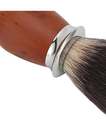 Men's Shaving Brush with Wooden Handle - Soft Nylon Bristles Lightweight for Travel & Salon - Buy Online Worldwide - Buy Online on SooperMarket.com