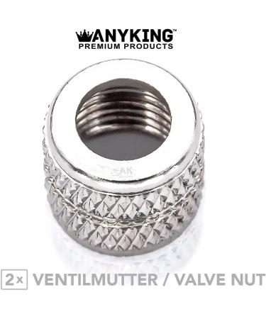 Bicycle Valves Replacement Set - 8 Parts Dunlop Flash Valve Kit for PUKY City & Holland Bikes | Durable Spare Parts & Accessories - Buy Online on SooperMarket.com