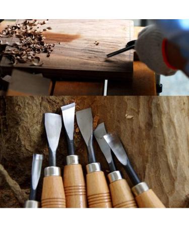 SUNREEK Wood Sculpture Carving Chisel Tool Set - 8 Piece DIY Art Craft Kit - Buy Online on SooperMarket.com