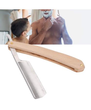 Vintage Stainless Steel Razor Holder - Classic Foldable Barber Shaver & Straight Edge Knife Storage | International Shipping - Buy Online on SooperMarket.com