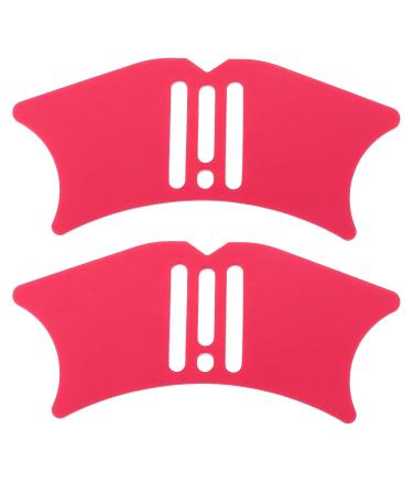 Nose Shadow Template & Silicone Contour Tool Set for Makeup | Rose Red Eyebrow & Beauty Applicator - Buy Online on SooperMarket.com