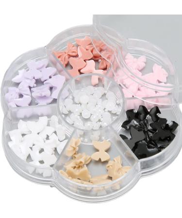 2 Boxes Nail Art Decoration Mixed Color Nail Rhinestones with Different Shapes Flatback Safe Nail Art Supplies for Girl Women Multifunctional DIY Nail Accessories for Home Salon - Buy Online on SooperMarket.com