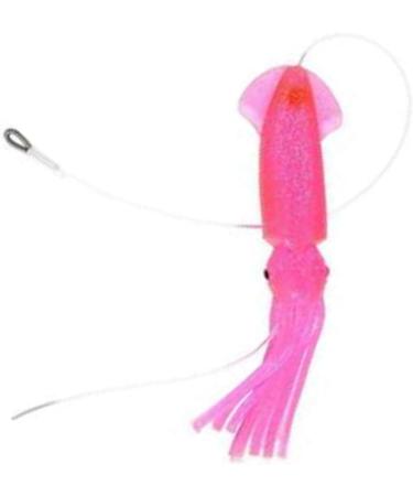 EatMyTackle 9 in. Squid Daisy Chain | 6 ft. Saltwater Fishing Teaser Hot Pink - Buy Online on SooperMarket.com