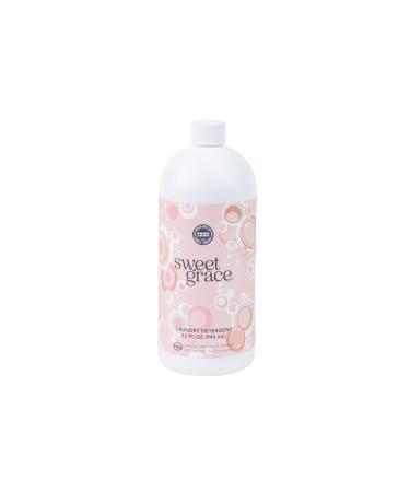 Bridgewater Candle Sweet Grace 32 oz Laundry Detergent Liquid | Highly Scented Luxury Laundry Experience | Deep Cleaning and Powerfully Fragranced Large Detergent
