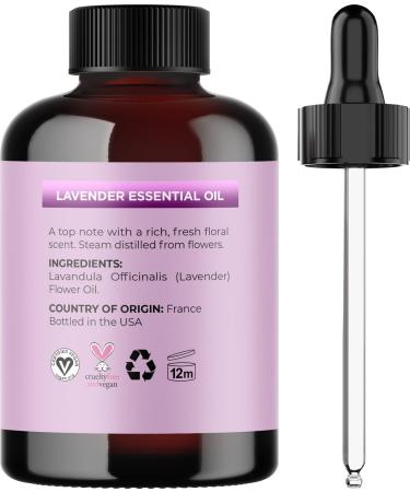 Premium Tea Tree Lavender Eucalyptus Hair & Skin Oils Set - 4 Fl Oz Each - Natural Hair Treatment Care - Buy Online on SooperMarket.com