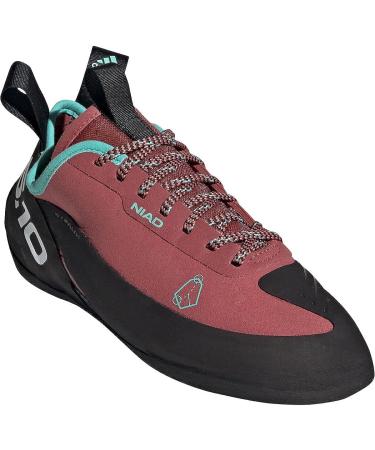 Five Ten NIAD Lace Climbing Shoes Women's 10.5 - Core Black/Crew Red/Acid Mint - Buy Online on SooperMarket.com