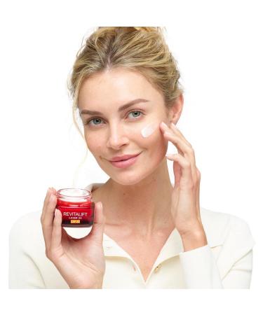 L'Or al Paris Revitalift Laser X3 Day Care SPF 25 - Anti-Aging Facial Cream with Hyaluronic Acid Vitamin C & Pro-Retinol | 50 ml - Buy Online on SooperMarket.com