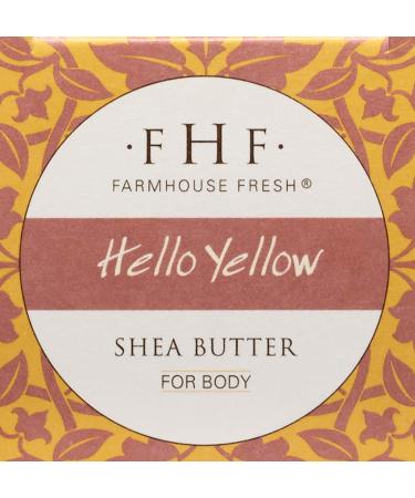 FarmHouse Fresh Hello Yellow Shea Butter 8 fl oz - Nourishing Skincare Essential - Buy Online on SooperMarket.com