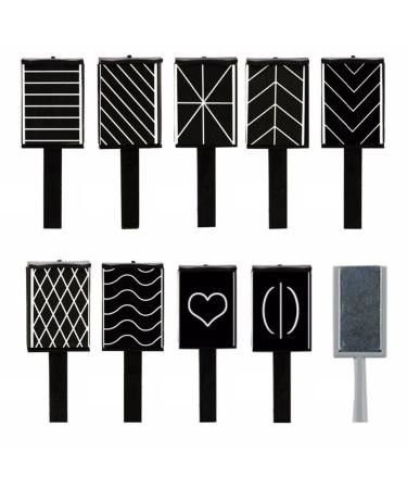 Bnwoinb 11Pcs Nail Art Tool Pen Set - DIY Magic Magnetic Cat Eye UV Gel Polish Accessories - Buy Online on SooperMarket.com