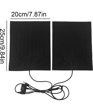 Teksome Silicone Heating Pillows - Waterproof USB Heated Seat Cushion with 3 Adjustable Temperatures for Cold Weather - Shop Internationally! - Buy Online on SooperMarket.com