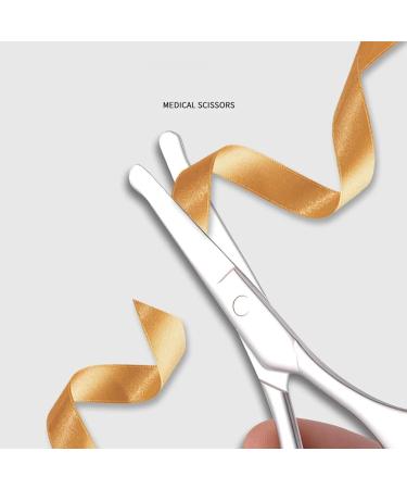 Professional Beard and Moustache Trimming Scissors - Stainless Steel, Round-Headed 06 - Buy Online on SooperMarket.com