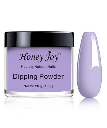 28g/Box Light Violet Sky Dipping Powder No Lamp Cure Nails Dip Powder Like Gel Nail Natural Dry For Nail SalonNo.64 HJ-DP-28g-no.64