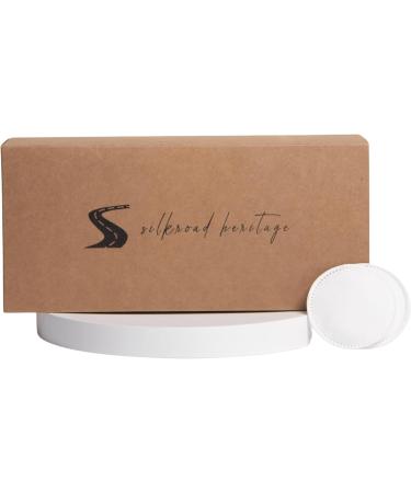 SilkRoad Simply Soft Cotton Rounds - Lint Free Makeup Remover Pads 200 Count for Skin Care & Beauty - Buy Online on SooperMarket.com