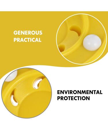 ABOOFAN Yellow Roller Hockey Puck - Inline & Street Hockey Training Equipment - International Shipping Available - Buy Online on SooperMarket.com