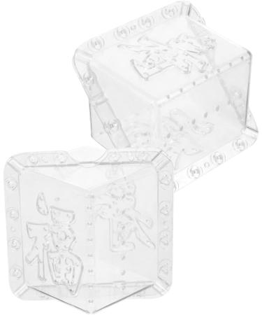 Kisangel 6 Pcs Square Apple Molds Vegetable Growth Mold Growing Fruit Mold Shaper Mould Cover Stereotypes - Buy Online on SooperMarket.com