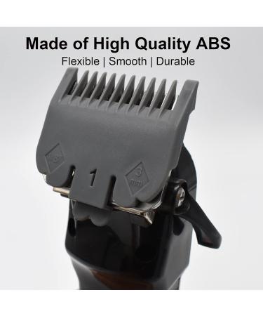 2 Pieces Professional Hair Clipper Guards Hair Clipper Guide Combs Compatible with Most Wahl Full-sized Standard Hair Clippers Blades(1.5mm 3mm) - Buy Online on SooperMarket.com
