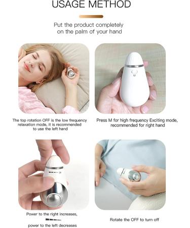 Hand Held Sleep Aid Device Quick Sleep Aid Instrument for Insomnia Improve Sleep Hygiene Travel-Friendly Meditation and Relaxation Tool Anxiety Tension Sleeping Assistance Gadget Orange - Buy Online on SooperMarket.com