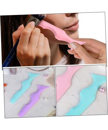 MAGICLULU 6 Pcs Silicone Beauty Ruler Mascara Drawing Silicone Eyeliner Tool Eyeliner Stencils Massage - Buy Online on SooperMarket.com